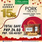 Bundle 3  Pork Tapa