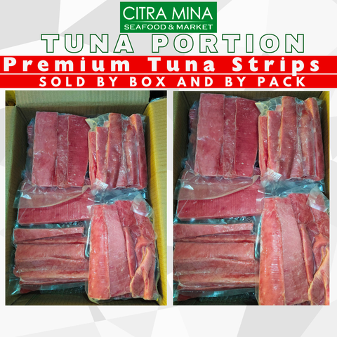 Tuna strips 500g
